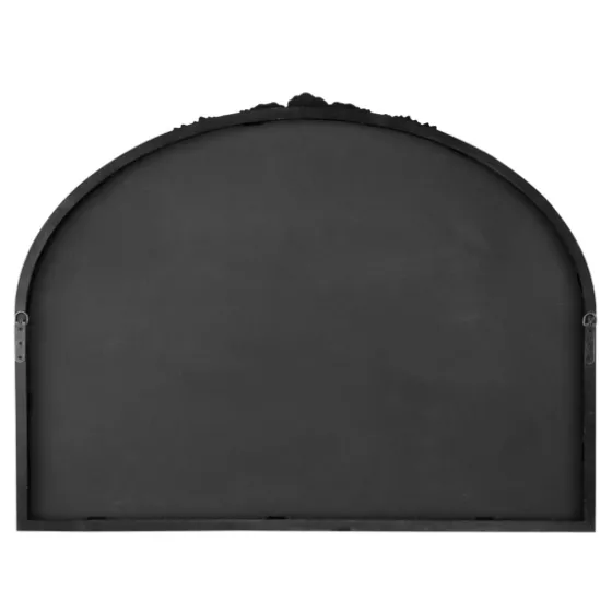 Wide Arch Black Floral Scroll Mirror-Kirkland's Home Discount