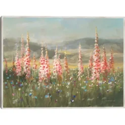 Wild Foxglove Framed Canvas Art Print-Kirkland's Home Flash Sale