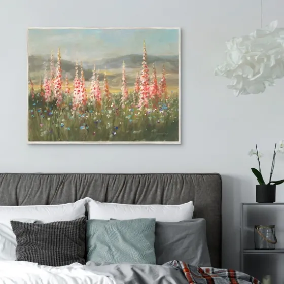 Wild Foxglove Framed Canvas Art Print-Kirkland's Home Flash Sale