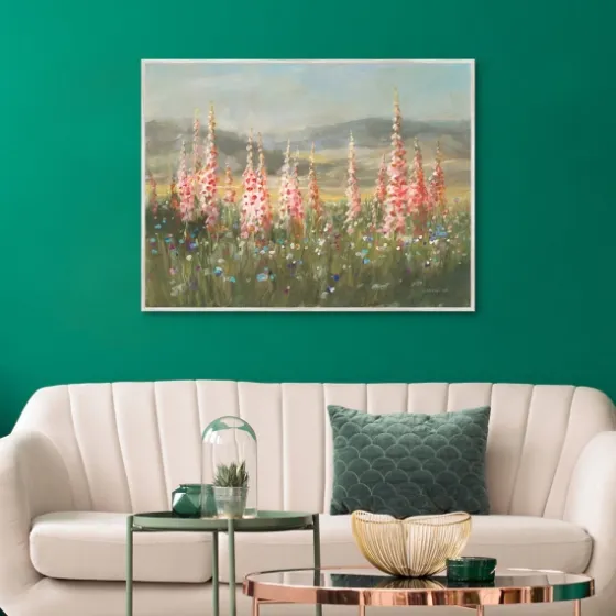 Wild Foxglove Framed Canvas Art Print-Kirkland's Home Flash Sale