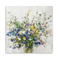 Wild Grown Bouquet Canvas Art Print, 40X40 In.-Kirkland's Home Store
