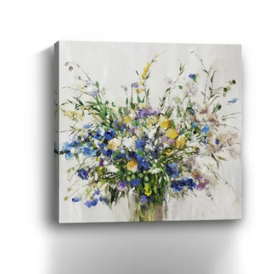 Wild Grown Bouquet Canvas Art Print, 40X40 In.-Kirkland's Home Store