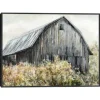 Wildflower Barn Framed Canvas Art Print, 40X30 In.-Kirkland's Home Shop