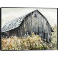 Wildflower Barn Framed Canvas Art Print, 40X30 In.-Kirkland's Home Shop