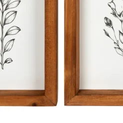 Wildflower Stems Framed Art Prints, Set Of 2-Kirkland's Home Store