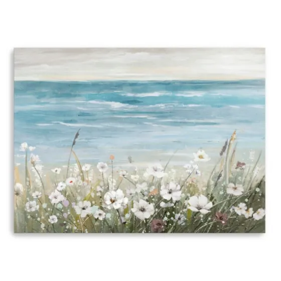 Wildflowers On The Coast Canvas Art Print-Kirkland's Home Clearance