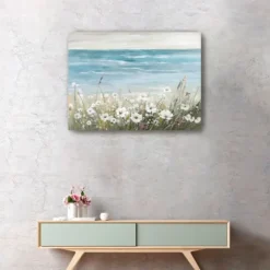 Wildflowers On The Coast Canvas Art Print-Kirkland's Home Clearance