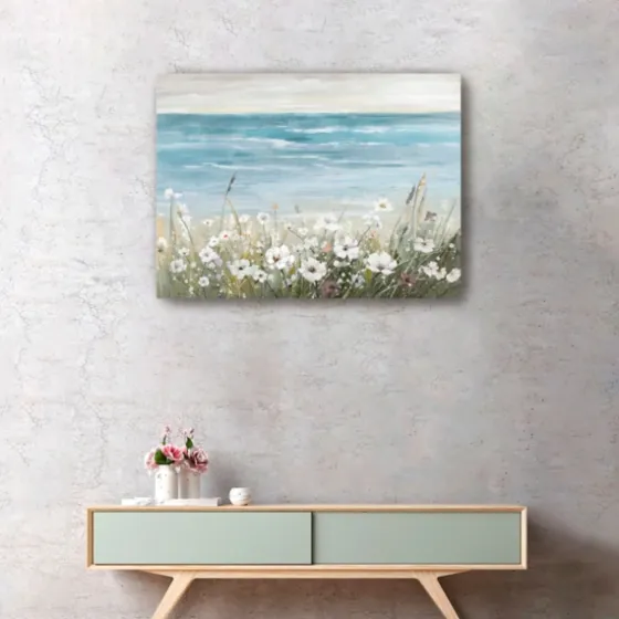 Wildflowers On The Coast Canvas Art Print-Kirkland's Home Clearance