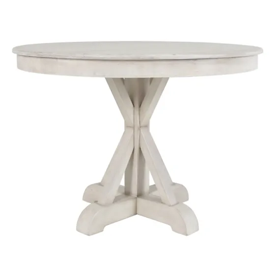 Willa White Reclaimed Pine Wood Dining Table-Kirkland's Home Outlet
