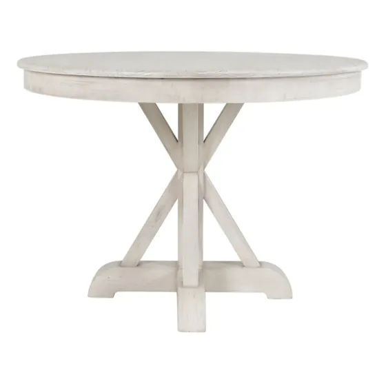 Willa White Reclaimed Pine Wood Dining Table-Kirkland's Home Outlet