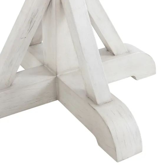 Willa White Reclaimed Pine Wood Dining Table-Kirkland's Home Outlet