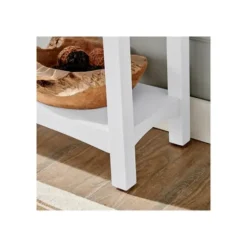 Willis Wooden Lower Shelf Bench-Kirkland's Home Outlet