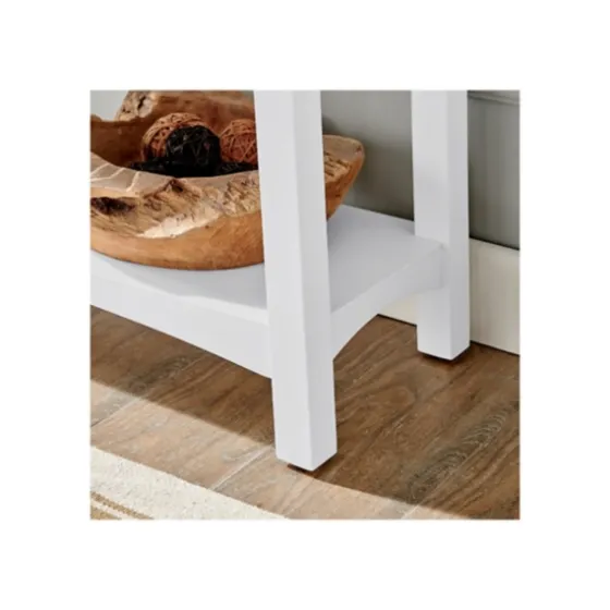 Willis Wooden Lower Shelf Bench-Kirkland's Home Outlet