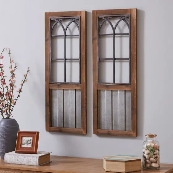 Willow Farms Window Plaque, Set Of 2-Kirkland's Home Best Sale