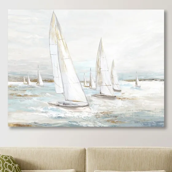 Windswept Sails I Canvas Art Print-Kirkland's Home Online