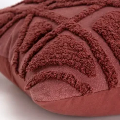 Wine Geo Tufted Throw Pillow-Kirkland's Home Online