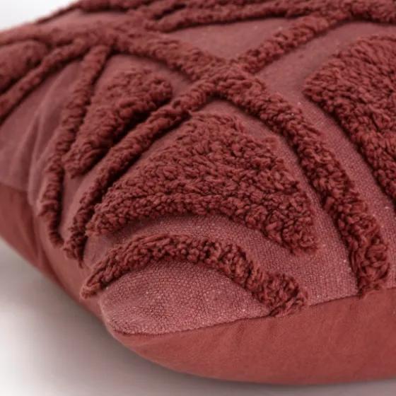Wine Geo Tufted Throw Pillow-Kirkland's Home Online