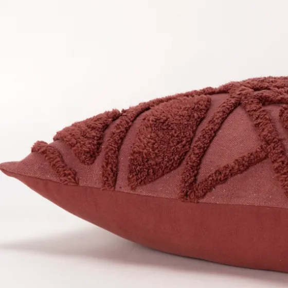 Wine Geo Tufted Throw Pillow-Kirkland's Home Online