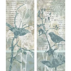 Winter Birds I & Ii Canvas Art Prints, Set Of 2-Kirkland's Home Discount