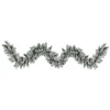 Wintergreen Flocked Pinecone Garland, 108 In.-Kirkland's Home Outlet