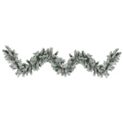 Wintergreen Flocked Pinecone Garland, 108 In.-Kirkland's Home Outlet