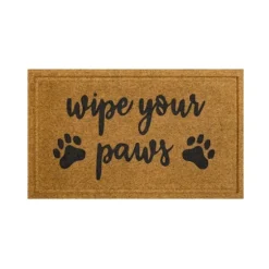 Wipe Your Paws Welcome Mat-Kirkland's Home Best Sale