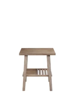 Wire Brushed Natural Accent Table-Kirkland's Home Outlet