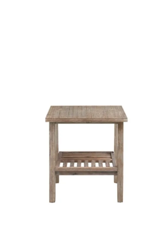 Wire Brushed Natural Accent Table-Kirkland's Home Outlet