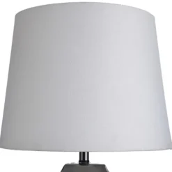 Wire-Brushed Silver And Brown Column Table Lamp-Kirkland's Home Hot