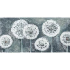Wishing Blue Light Canvas Art Print, 54X27 In.-Kirkland's Home Fashion