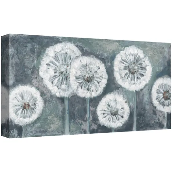 Wishing Blue Light Canvas Art Print, 54X27 In.-Kirkland's Home Fashion