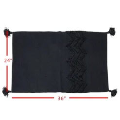With Embellished Chevron Outdoor Area Rug-Kirkland's Home Clearance
