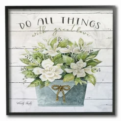 With Great Love Framed Art Print-Kirkland's Home Cheap
