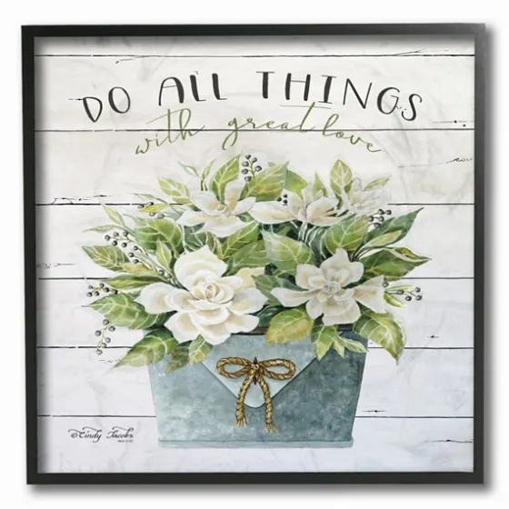 With Great Love Framed Art Print-Kirkland's Home Cheap