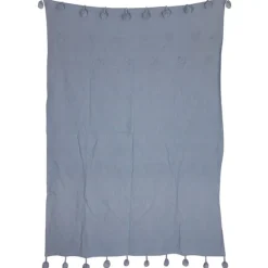 With Pom Poms Throw Blanket-Kirkland's Home Cheap