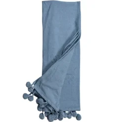 With Pom Poms Throw Blanket-Kirkland's Home Cheap
