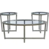 Wood & Glass Top 3-Pc. Table Set-Kirkland's Home Cheap