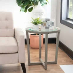 Wood & Glass Top 3-Pc. Table Set-Kirkland's Home Cheap