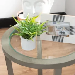 Wood & Glass Top 3-Pc. Table Set-Kirkland's Home Cheap