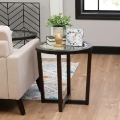 Wood & Glass Top 3-Pc. Table Set-Kirkland's Home Cheap