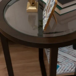 Wood & Glass Top 3-Pc. Table Set-Kirkland's Home Cheap