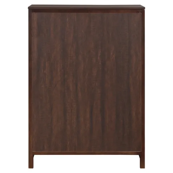 Wood & Gold Hardware 5-Drawer Chest-Kirkland's Home Cheap