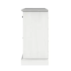 Wood And Glass 4-Door Media Cabinet-Kirkland's Home Clearance