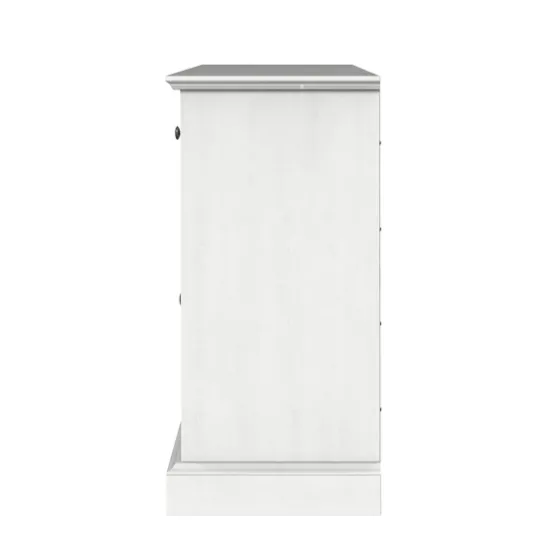 Wood And Glass 4-Door Media Cabinet-Kirkland's Home Clearance