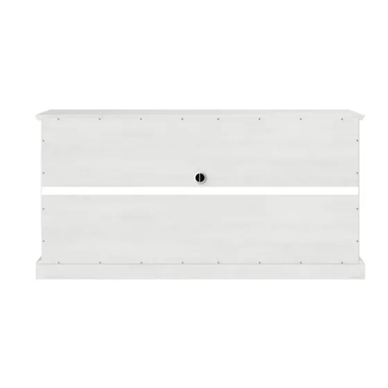 Wood And Glass 4-Door Media Cabinet-Kirkland's Home Clearance