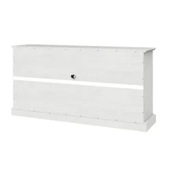 Wood And Glass 4-Door Media Cabinet-Kirkland's Home Clearance
