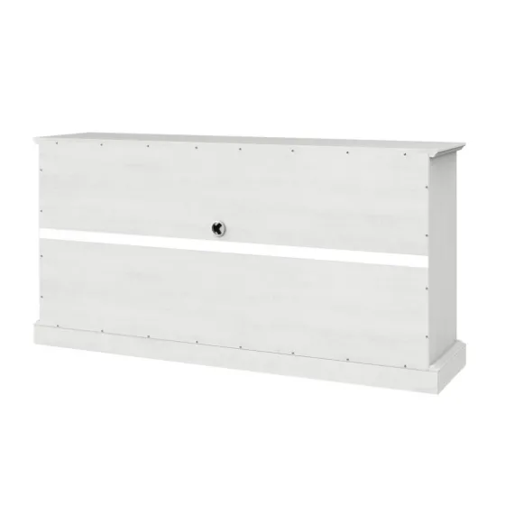 Wood And Glass 4-Door Media Cabinet-Kirkland's Home Clearance