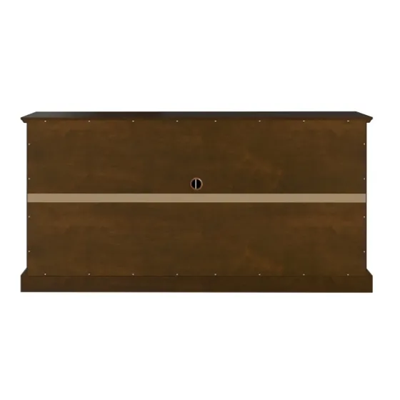 Wood And Glass 4-Door Media Cabinet-Kirkland's Home Flash Sale