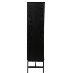 Wood And Glass 8-Shelf Cabinet-Kirkland's Home Hot