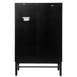 Wood And Glass 8-Shelf Cabinet-Kirkland's Home Hot